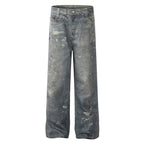 AC style high waist straight wide leg Jeans